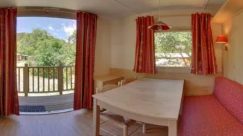Mietunterkunft - Roulotte - Camping Les Airelles