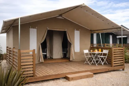 Location - Lodge Confort Nature - Camping Le Port de Siorac