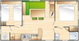 Casa Mobile Super Mercure 27.50 M² Terrazza Coperta Casa Mobile Super Mercure 27.50 M² Terrazza Coperta