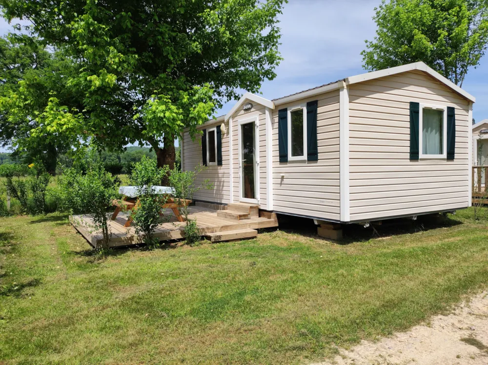 Huuraccommodatie(s) - Stacaravan 2 Slaapkamers - Terras - Camping La Salvinie