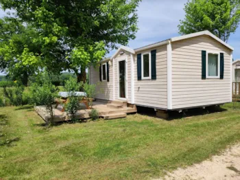 Mietunterkunft - Mobilheim 2 Schlafzimmer - Terrasse - Camping La Salvinie