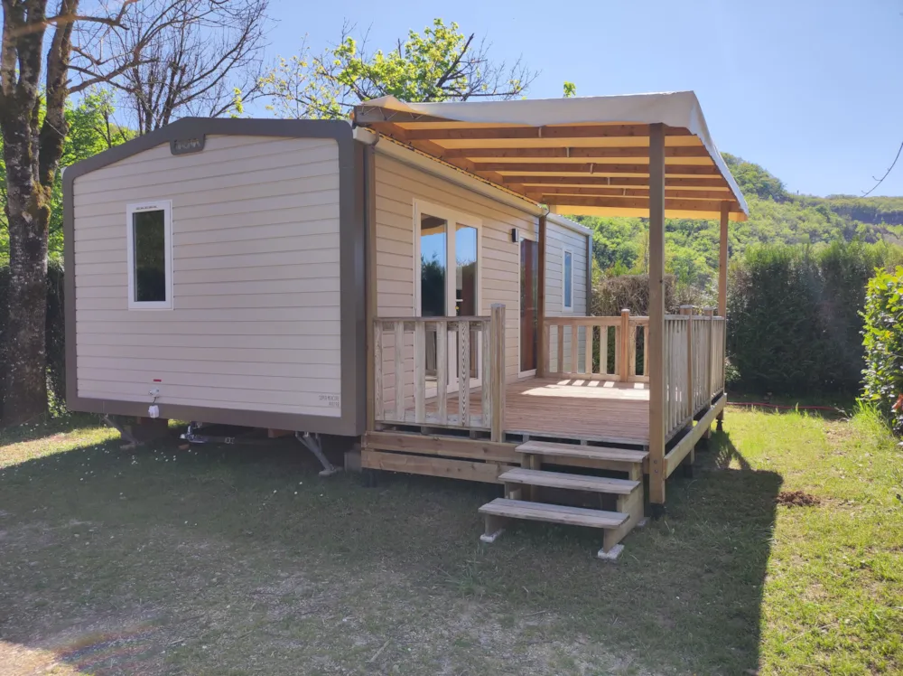 Huuraccommodatie(s) - Stacaravan Grand Confort 26M2 2 Slaapkamers - Camping La Salvinie