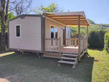 Mietunterkunft - Mobilheim Grand Confort 26M2 2 Schlafzimmer - Camping La Salvinie