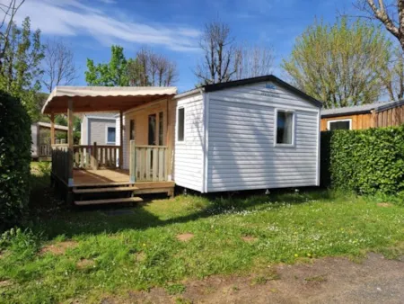 Accommodation - Mobile-Home Confort 2 Bedrooms Half-Covered Terrace - Camping La Salvinie