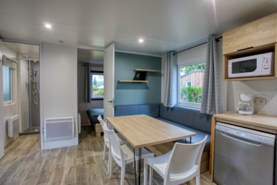 Mobile-home Privilège XL 3 bedrooms, sheltered terrace, dishwasher — 3