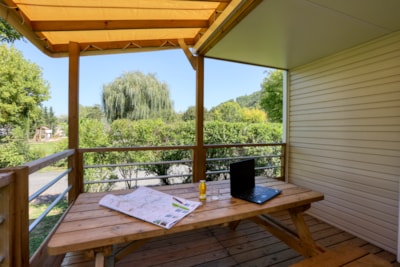 Mobile-home Privilège 3 bedrooms, sheltered terrace, dishwasher — 3