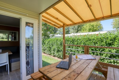 Mobile-home Privilège 3 bedrooms, sheltered terrace, dishwasher — 4