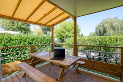 Mobile-home Privilège 3 bedrooms, sheltered terrace, dishwasher — 2