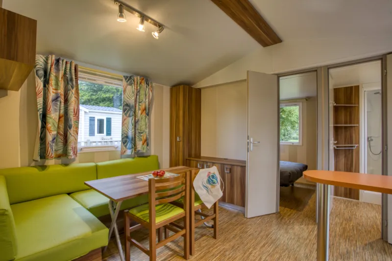 Mobil-Home Terrasse Semi Couverte