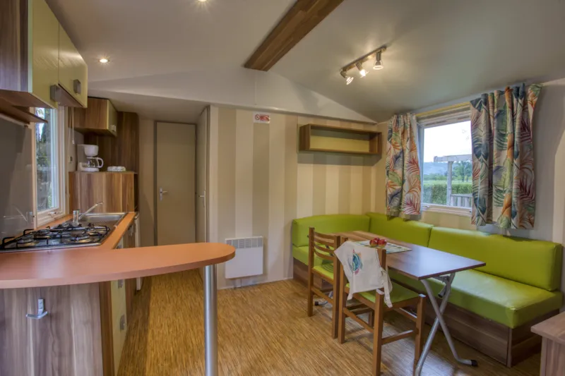 Mobil-Home Terrasse Semi Couverte