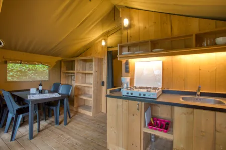 Accommodation - Lodge Luxury 2 Bedrooms - Camping La Salvinie