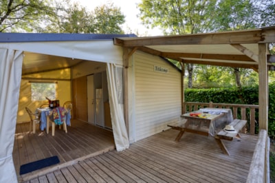 Mobile home Tit'home tarpaulin and terrace - 2 bedrooms - without sanitary facilities — 7