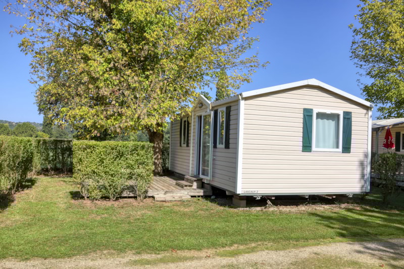 Mobilheim 2 Schlafzimmer - Terrasse