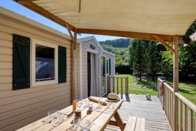 Mobile-home Confort 2 bedrooms Half-covered terrace — 8