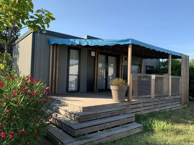 C- Mobil-Home Méditerranée Climatisé 3 Chambres