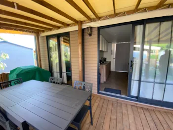 Mietunterkunft - Mobilheim Méditerranée - Klimatisiert 3 Zimmer - Chadotel Le Roussillon