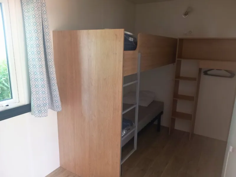 C- Mobil-Home Hélios - Pmr - 2 Chambres 32M² Avec Terrasse Couverte
