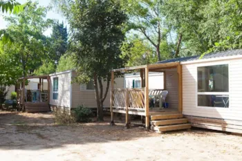 Mietunterkunft - Mobilheim Loggia Clim - Camping Le Haras
