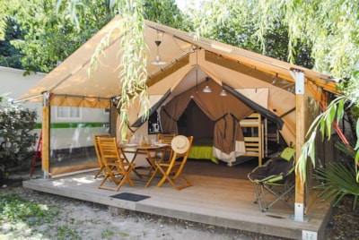 Canvas bungalow 2 bedrooms 30m² — 2