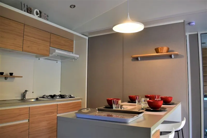 Mobile-Home Grand Charme Clim / Tv / Plancha Gaz
