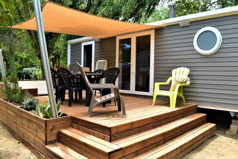 Mobile-Home Grand Charme Clim / Tv / Plancha Gaz