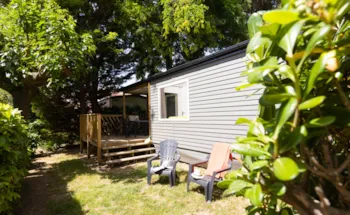 Mietunterkunft - Mobilheim Loggia 2 Clim / Tv - Camping Le Haras