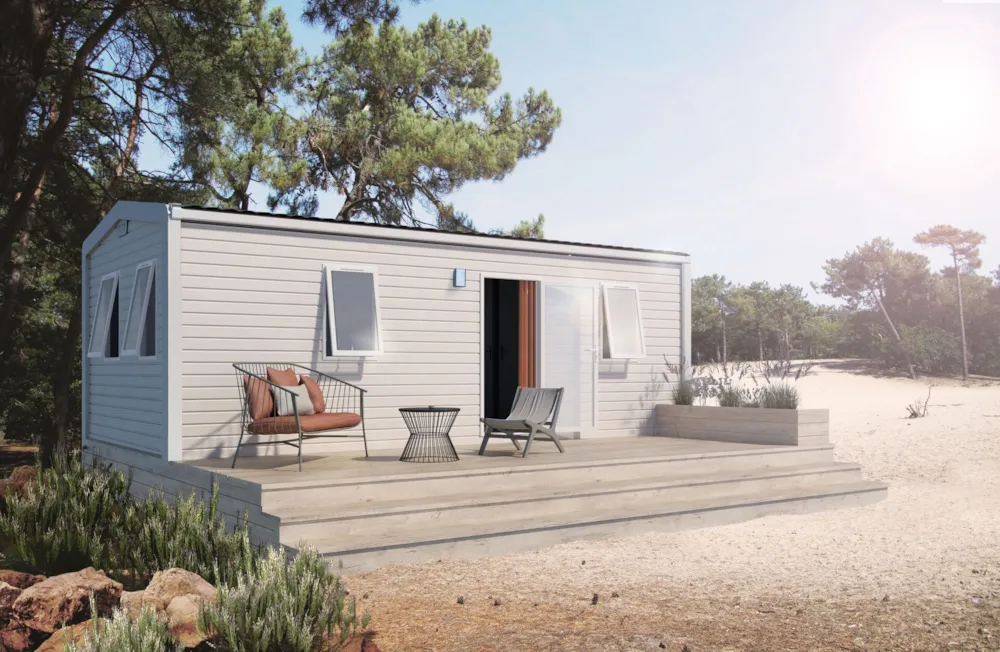 Location - Mobile-Home Super Mercure Clim / Tv - Camping Le Haras