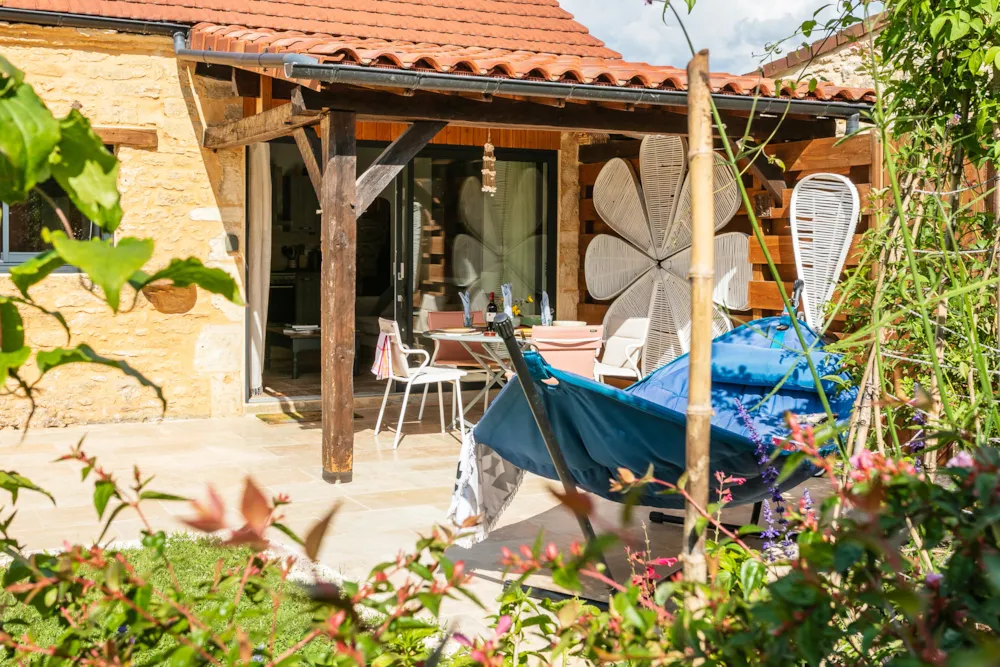 Mietunterkunft - Ferienhaus - Les Mathevies - Camping Domaine des Mathevies