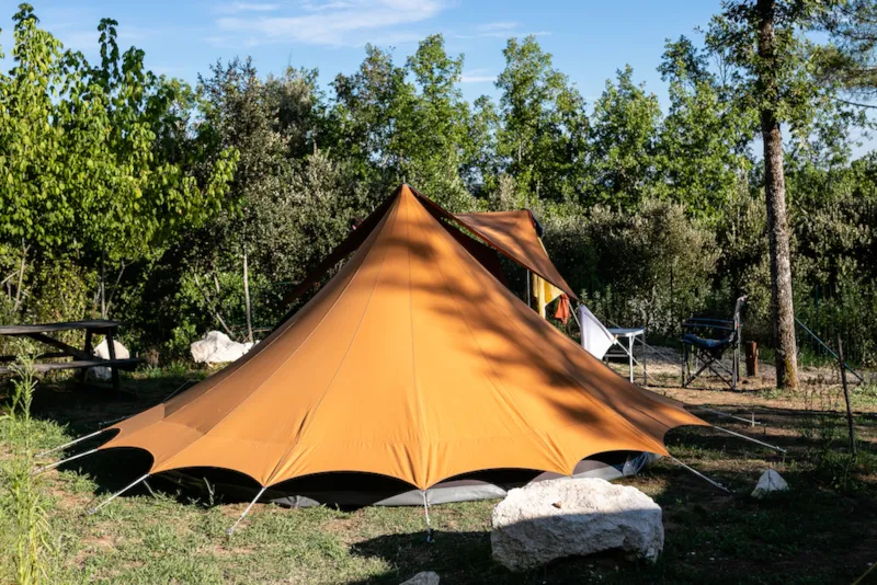 Forfait Calme +120M2 (1 Tente, Caravane Ou Camping-Car/1 Voiture)