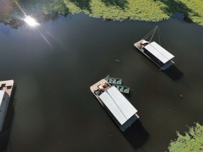 Toue Cabanée - Accommodation on the water