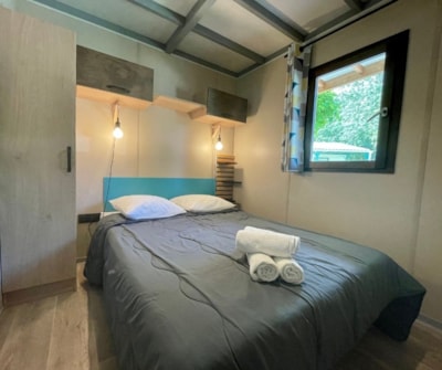 Chalet PREMIUM  39m² (2 bedrooms) + terrace + Senseo + TV