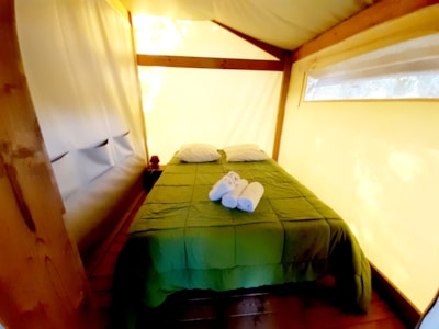 Ecolodge CONFORT 30m² (2 bedrooms) + sheltered terrace 8m² - No Bathroom