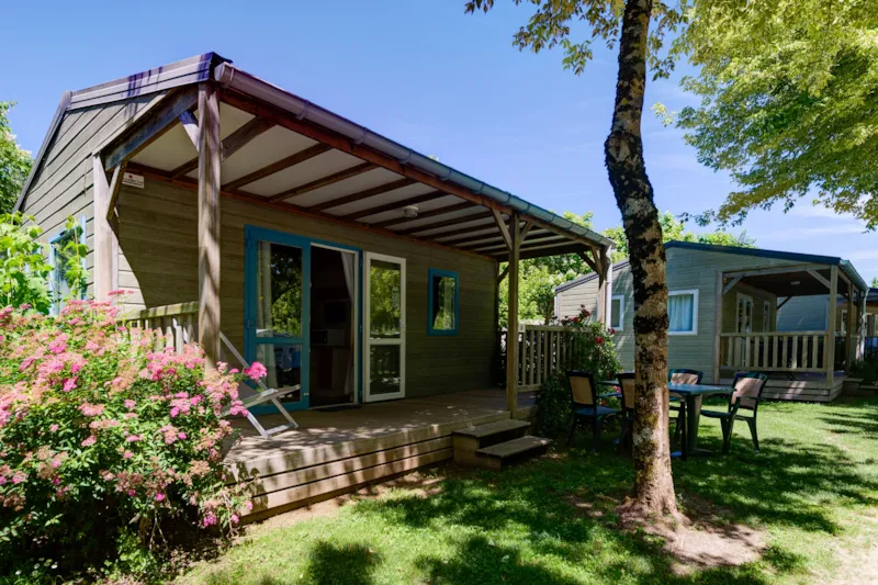 Chalet Confort 36 M² (2 Chambres) Dont Terrasse Couverte + Tv