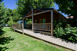 Chalet Confort 50m² (2 bedrooms) + sheltered terrace + TV adapted to the people with reduced mobilit
