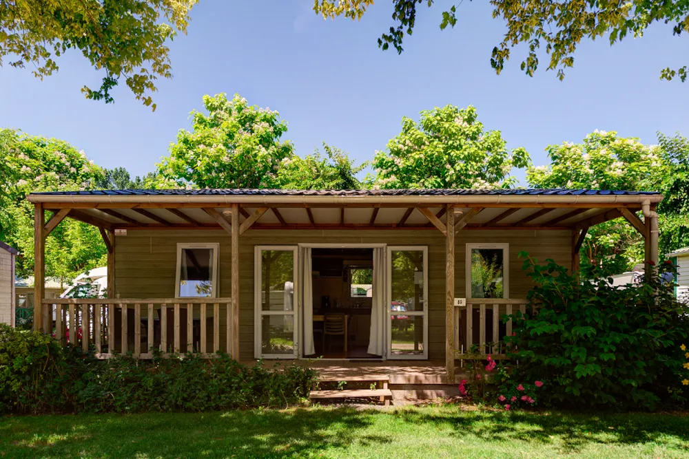 Mietunterkunft - Hütte Confort 48M² (3 Zimmer) + Überdachte Terrasse + Tv - Camping La Venise Verte