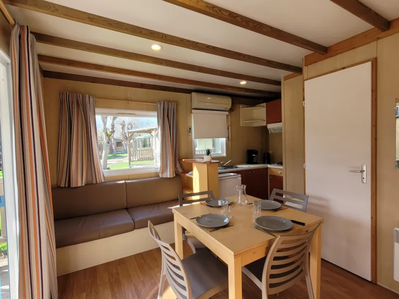 Chalet Confort 36 M² (2 Chambres) Dont Terrasse Couverte + Tv