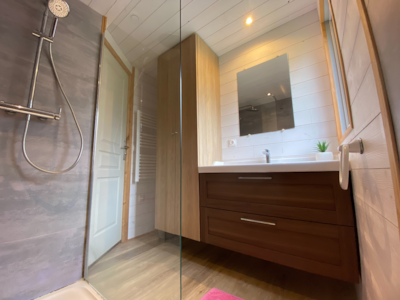 Chalet PREMIUM 50m² (3 bedrooms) + terrace + TV + Air conditioning