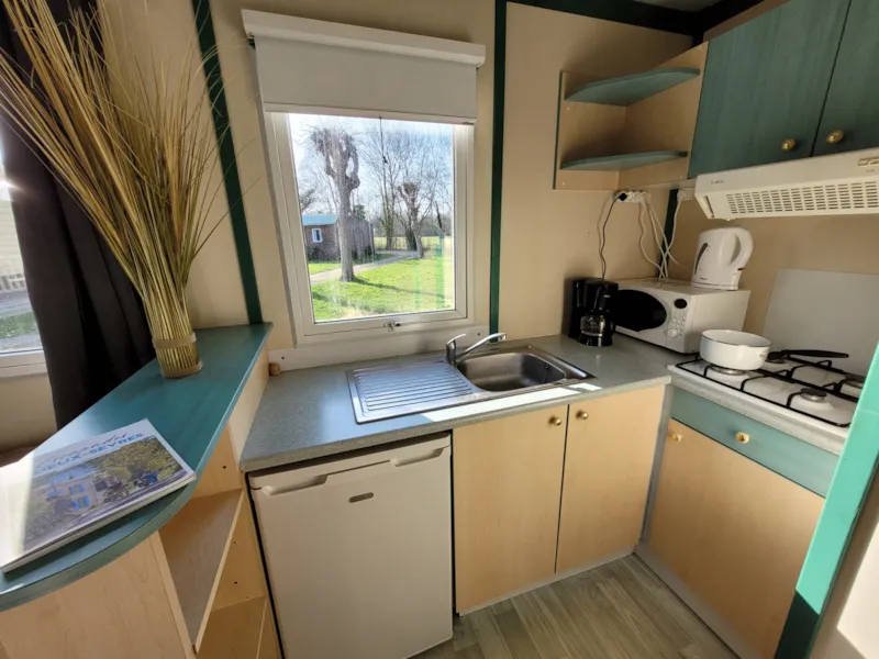 Chalet Confort 36 M² (2 Chambres) Dont Terrasse Couverte + Tv