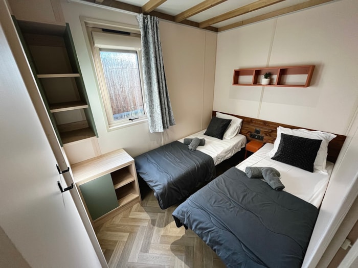 Chalet Prestige 60 M² (3 Chambres) Dont Terrasse Couverte + Clim + Tv + Lv + Plancha