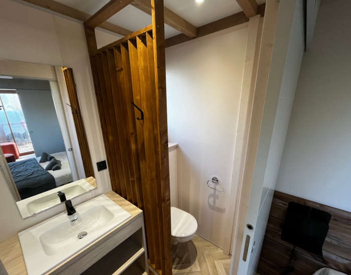 Chalet Prestige 60 M² (3 Chambres) Dont Terrasse Couverte + Clim + Tv + Lv + Plancha