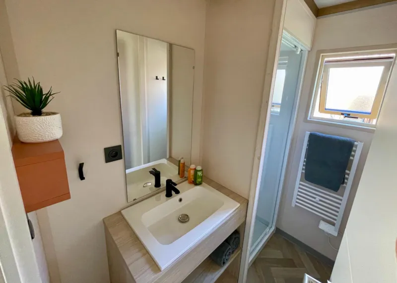 Chalet Premium 39M² (2 Chambres) Dont Terrasse Couverte + Senseo + Tv