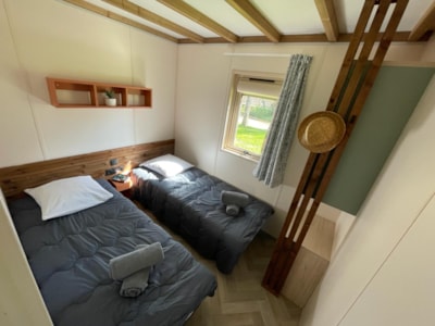 Chalet PREMIUM  39m² (2 bedrooms) + terrace + Senseo + TV