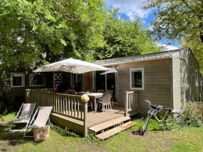 Chalet PREMIUM 50m² (3 bedrooms) + terrace + TV + Air conditioning