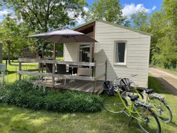 Mietunterkunft - Hütte Confort 29 M² (2 Zimmer) + Terrasse 11M² + Tv - Camping La Venise Verte