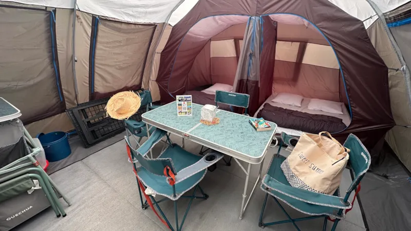 Forfait Tente Aménagée - Tente Toute Équipée