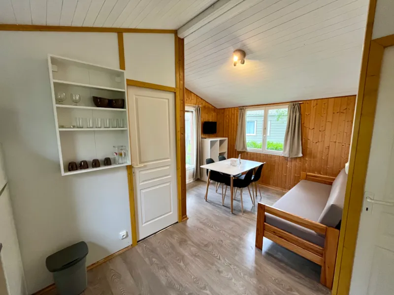 Chalet Confort 29 M² (2 Chambres) + Terrasse 11M² + Tv