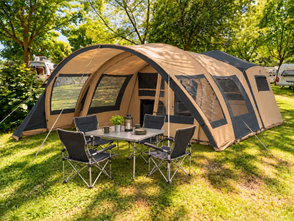 Emplacement - Tente Glamping 6 Personnes - Tente Toute Équipée - Camping La Venise Verte