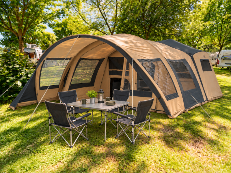 Glamping-Zelt für 6 Personen – Voll ausgestattetes Zelt
