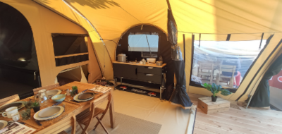 6-Person Glamping Tent - Fully Equipped Tent