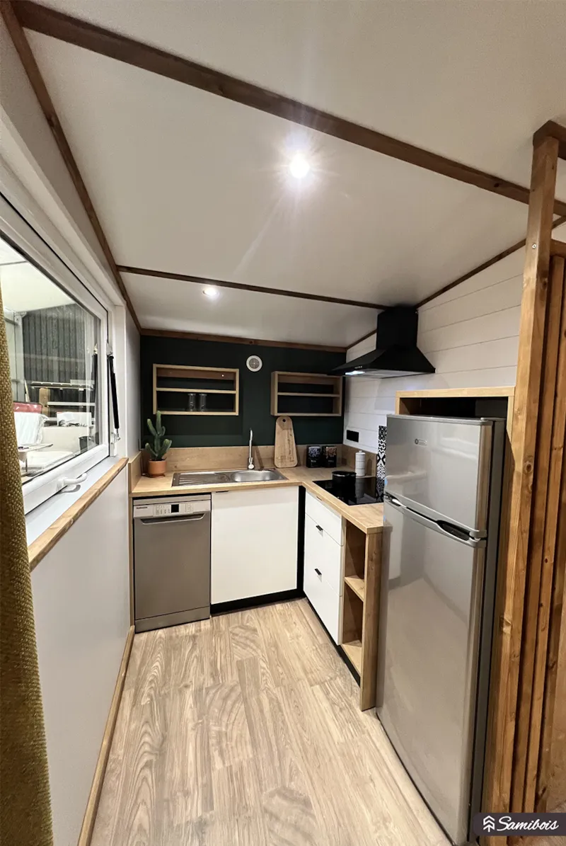 Mobilhome Prestige 39M² (2 Chambres) Dont Terrasse Couverte + Climatisation + Lv + Tv + Plancha
